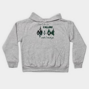 The Lake is Calling Kids Hoodie